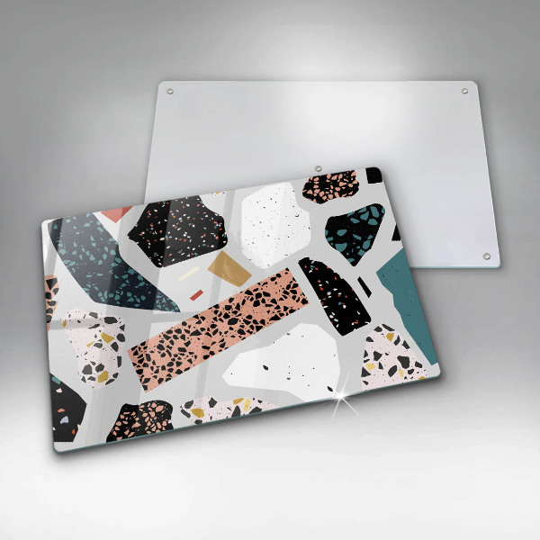 Steklena podloga za rezanje Kamenina