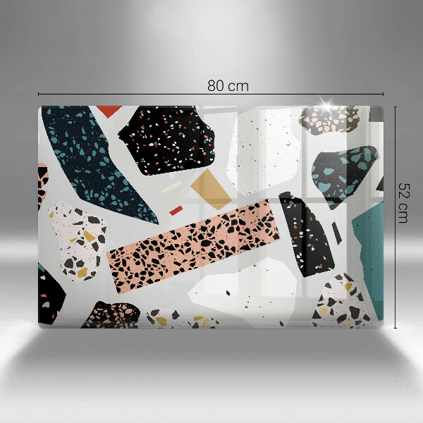 Steklena podloga za rezanje Kamenina