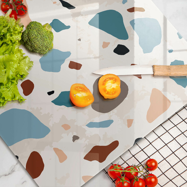 Steklena podloga za rezanje Dekorativna kamenina