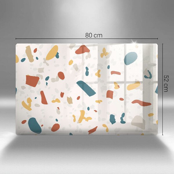 Steklena podloga za rezanje Dekorativna kamenina