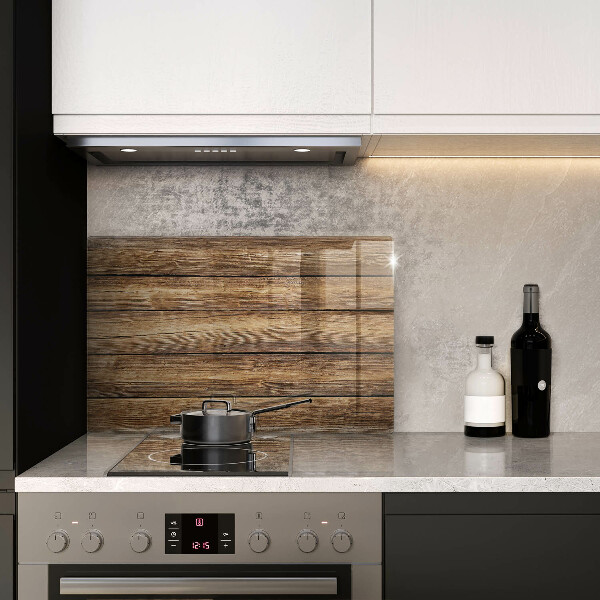 Steklena podloga za rezanje Plošče s teksturo lesa