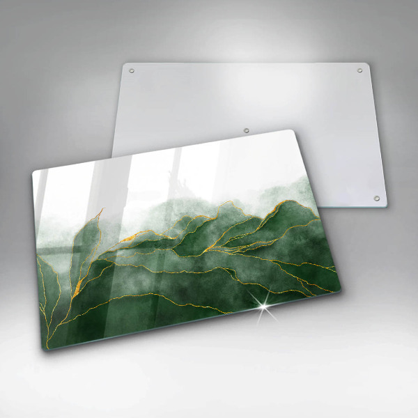Steklena podloga za rezanje Abstraktna narava