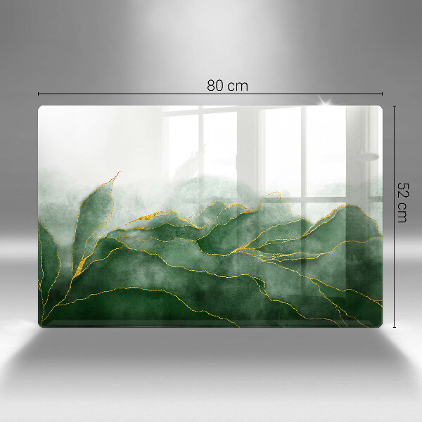 Steklena podloga za rezanje Abstraktna narava