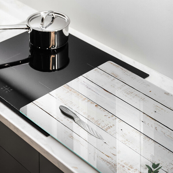 Steklena podloga za rezanje Stare deske in listi