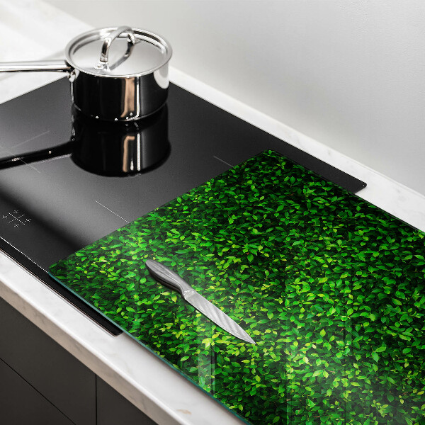 Steklena podloga za rezanje Rastlina z majhnimi listi