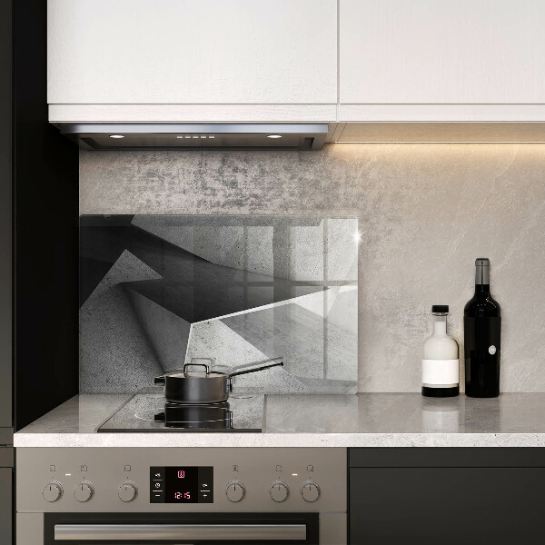 Steklena podloga za rezanje Konkretna abstrakcija