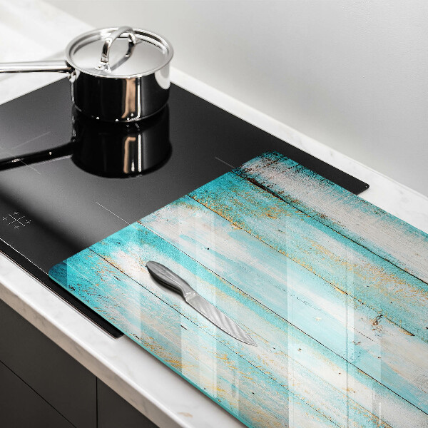 Steklena podloga za rezanje Vintage lesene plošče