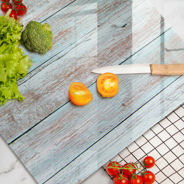 Steklena podloga za rezanje Stare vintage deske