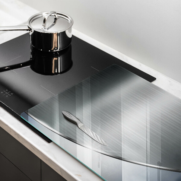 Steklena podloga za rezanje Kovinski abstraktni vzorec