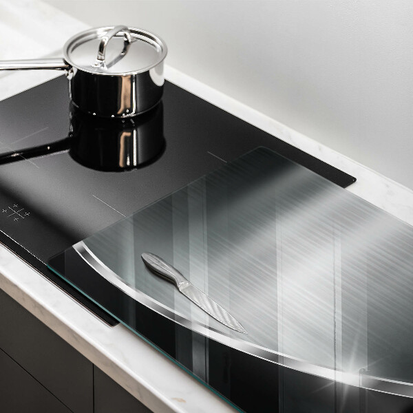 Steklena podloga za rezanje Abstrakcija s kovino