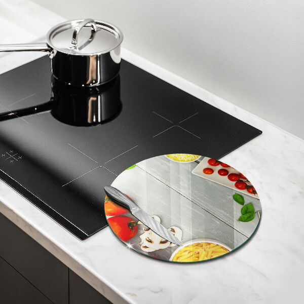 Steklena podloga za rezanje Kuhinjska hrana