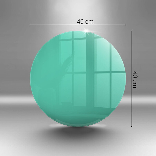 Steklena podloga za rezanje Zelena barva