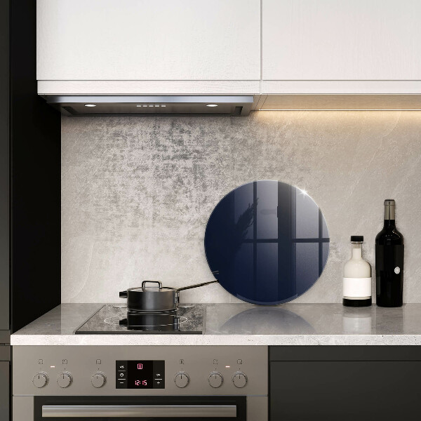 Steklena podloga za rezanje mornarsko modra