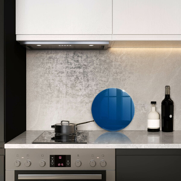 Steklena podloga za rezanje Modra barva