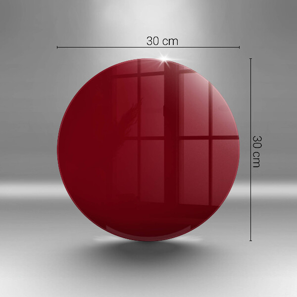 Steklena podloga za rezanje Bordo barva
