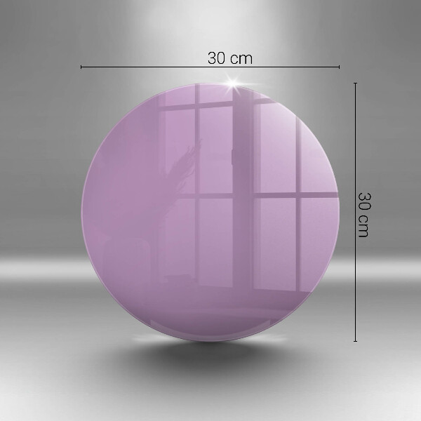 Steklena podloga za rezanje Vijolična barva
