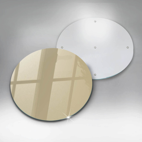 Steklena podloga za rezanje Bež barva