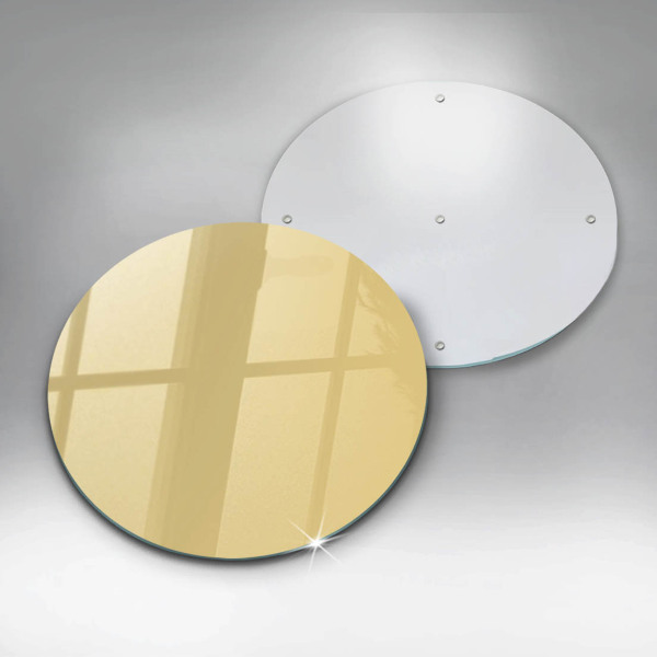 Steklena podloga za rezanje Rumena