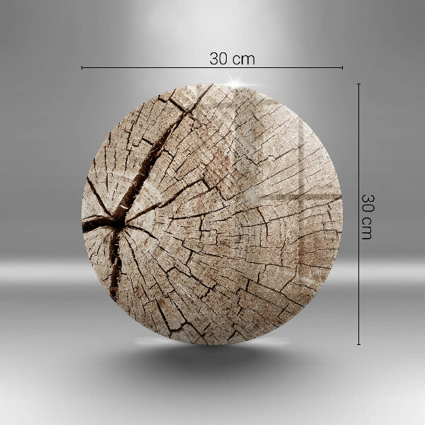 Steklena podloga za rezanje Prerez drevesa