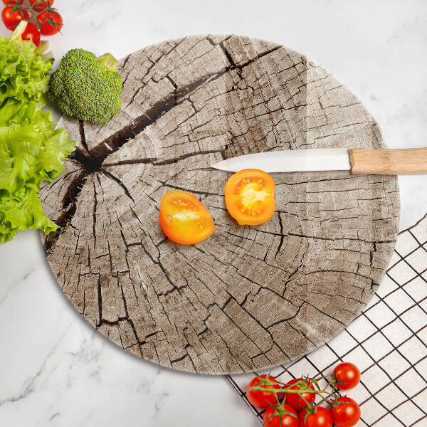 Steklena podloga za rezanje Prerez drevesa