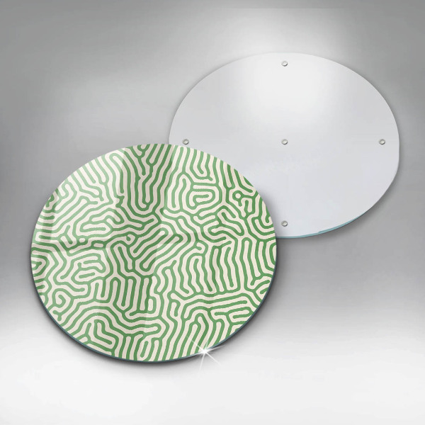 Steklena podloga za rezanje Abstraktne črte