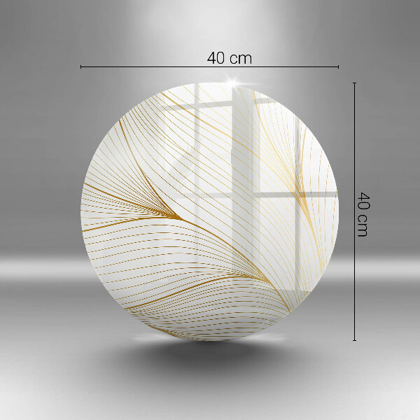 Steklena podloga za rezanje Vzorec modernih linij