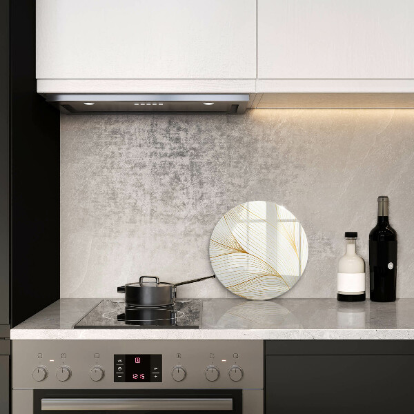 Steklena podloga za rezanje Vzorec modernih linij