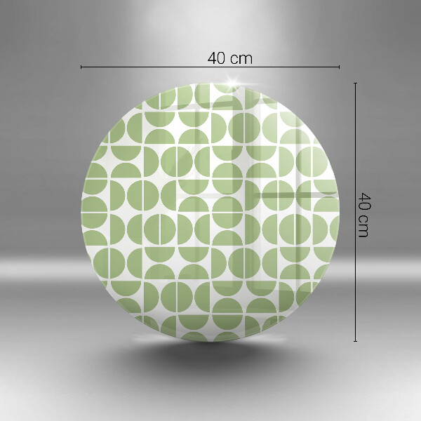 Steklena podloga za rezanje Vzorec boho oblik