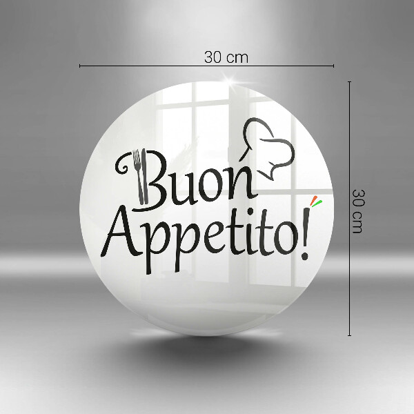 Steklena podloga za rezanje Buon Appetito!