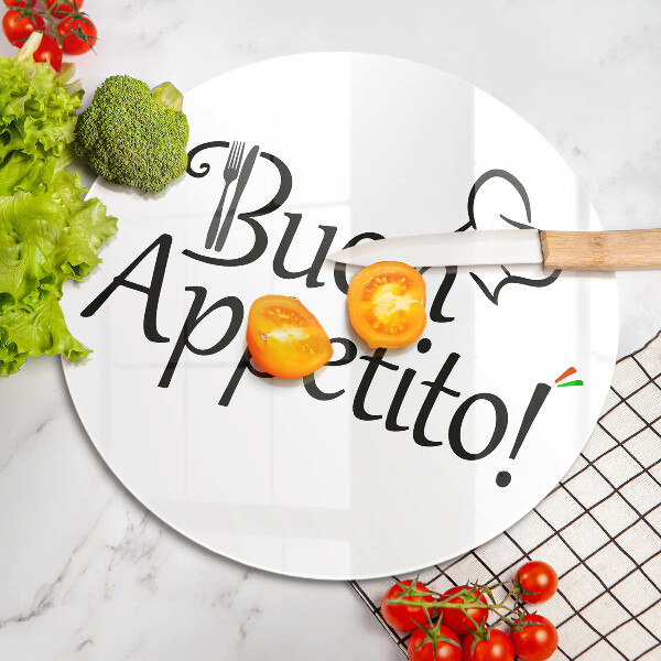 Steklena podloga za rezanje Buon Appetito!