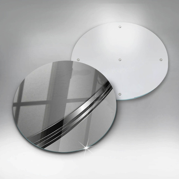 Steklena podloga za rezanje Kovinska abstrakcija