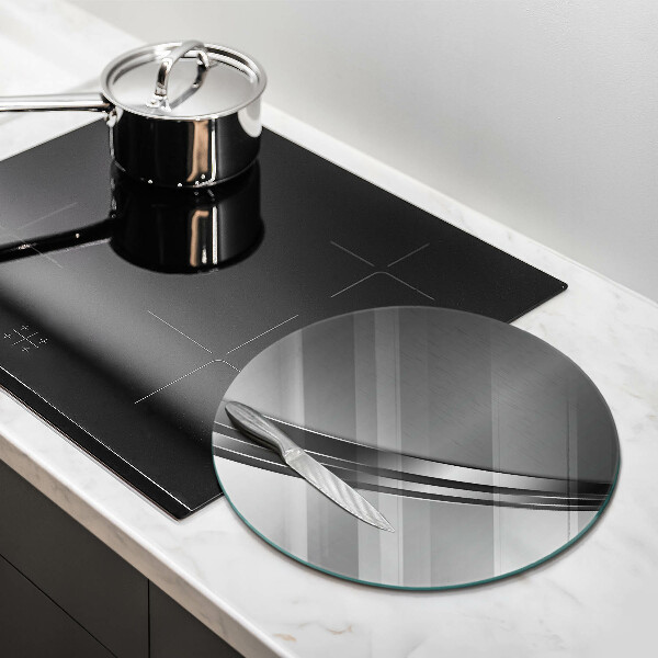 Steklena podloga za rezanje Kovinska abstrakcija