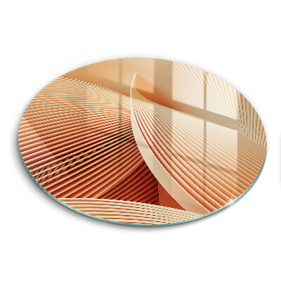 Steklena podloga za rezanje Moderna kompozicija