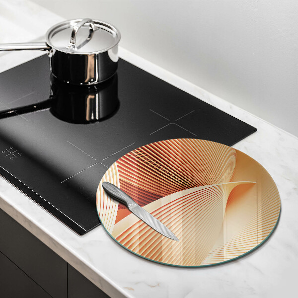 Steklena podloga za rezanje Moderna kompozicija