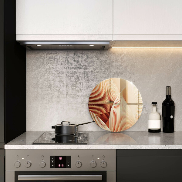 Steklena podloga za rezanje Moderna kompozicija