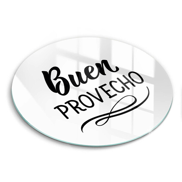 Steklena podloga za rezanje Buen provecho