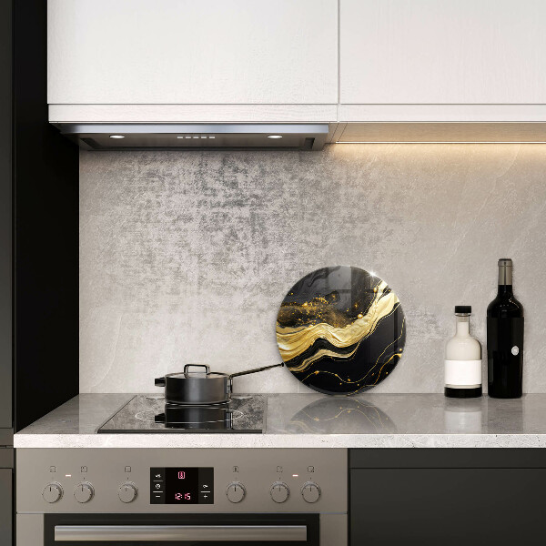 Steklena podloga za rezanje Elegantna abstrakcija