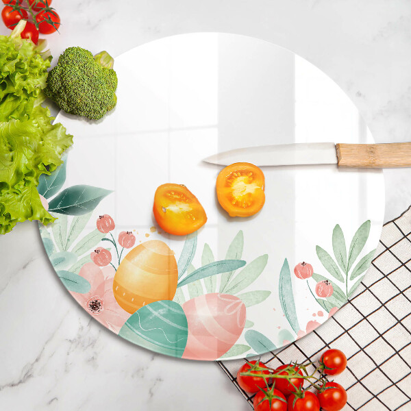 Steklena podloga za rezanje velikonočna jajca