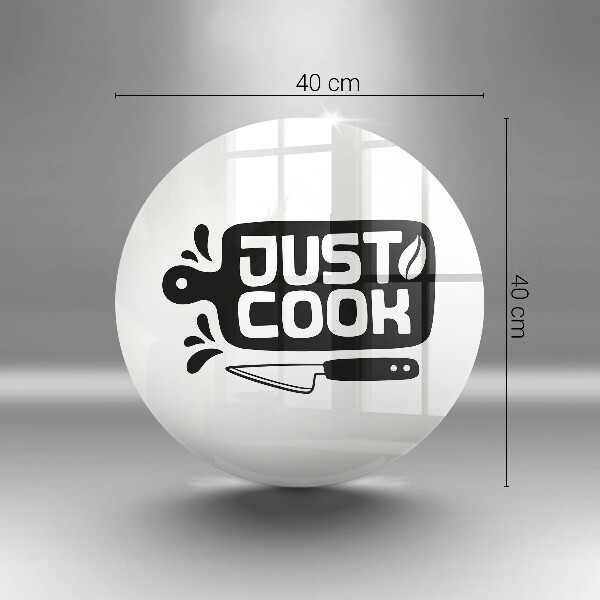 Steklena podloga za rezanje Just cook