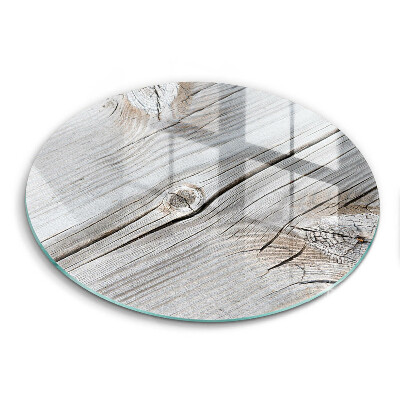 Steklena podloga za rezanje Svetla lesena struktura