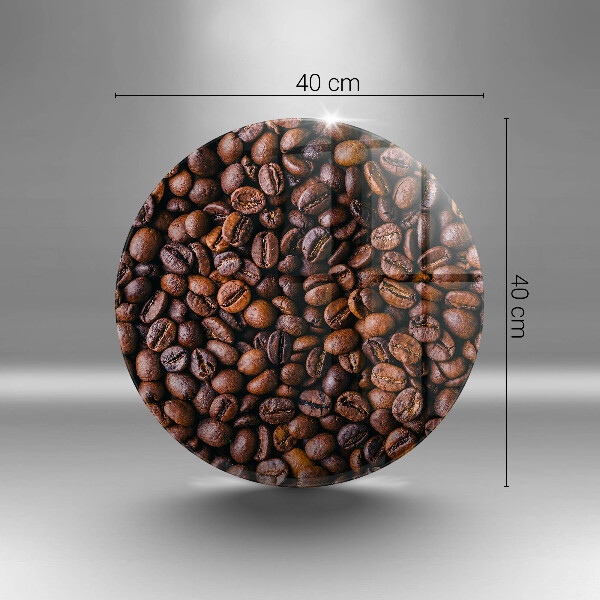 Steklena podloga za rezanje Kavna zrna