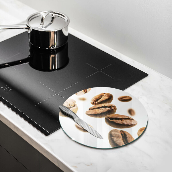 Steklena podloga za rezanje Kavna zrna