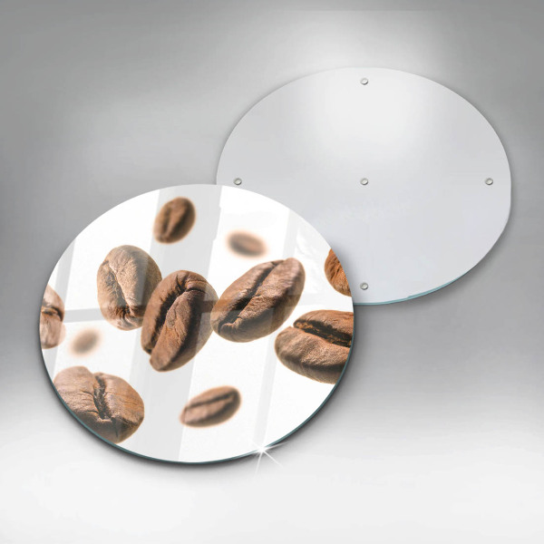 Steklena podloga za rezanje Kavna zrna