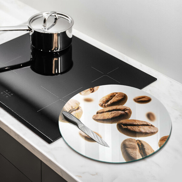 Steklena podloga za rezanje Kavna zrna