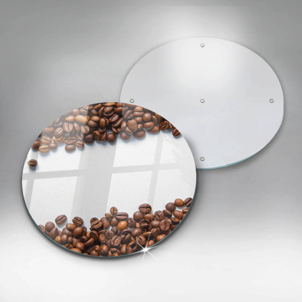 Steklena podloga za rezanje Kavna zrna