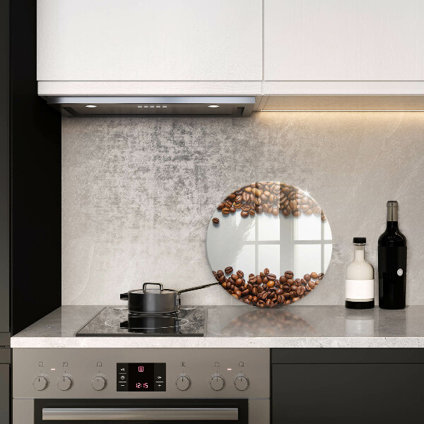 Steklena podloga za rezanje Kavna zrna