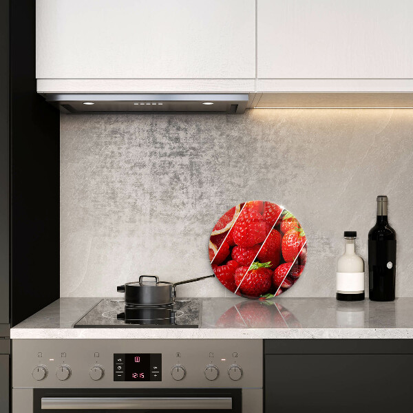 Steklena podloga za rezanje Pisano sadje