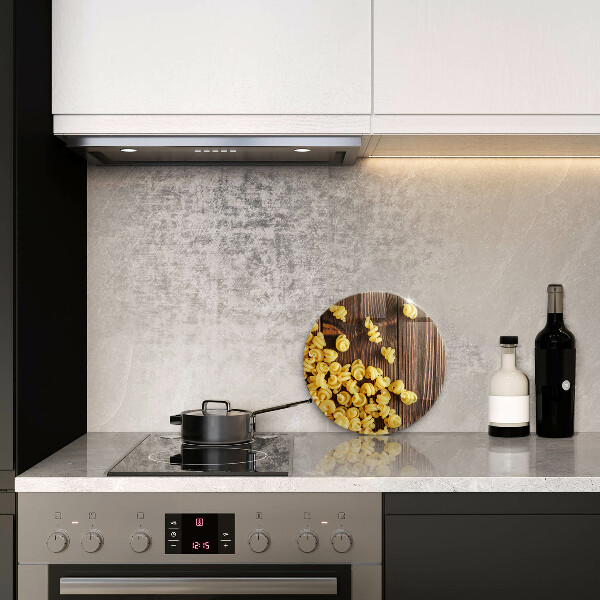 Steklena podloga za rezanje Testenine na mizi