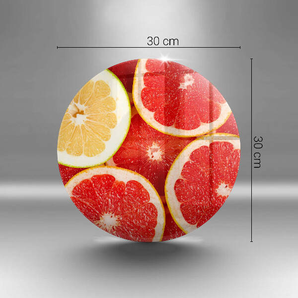 Steklena podloga za rezanje Rezine grenivke