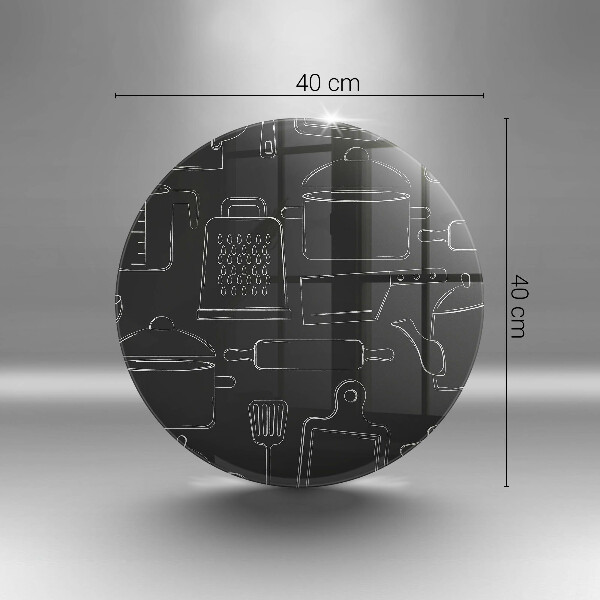 Steklena podloga za rezanje Risani kuhinjski dodatki